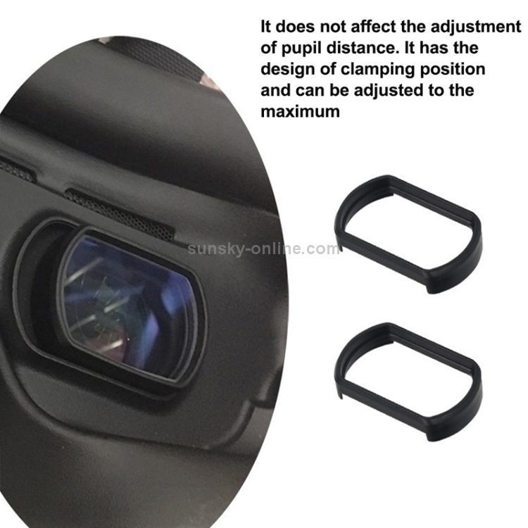 RCSTQ 2 PCS 200 Grados Myopia Gafas Lente Corrección de visión Lente Asférica para DJI FPV GOGGLES V2 - 3