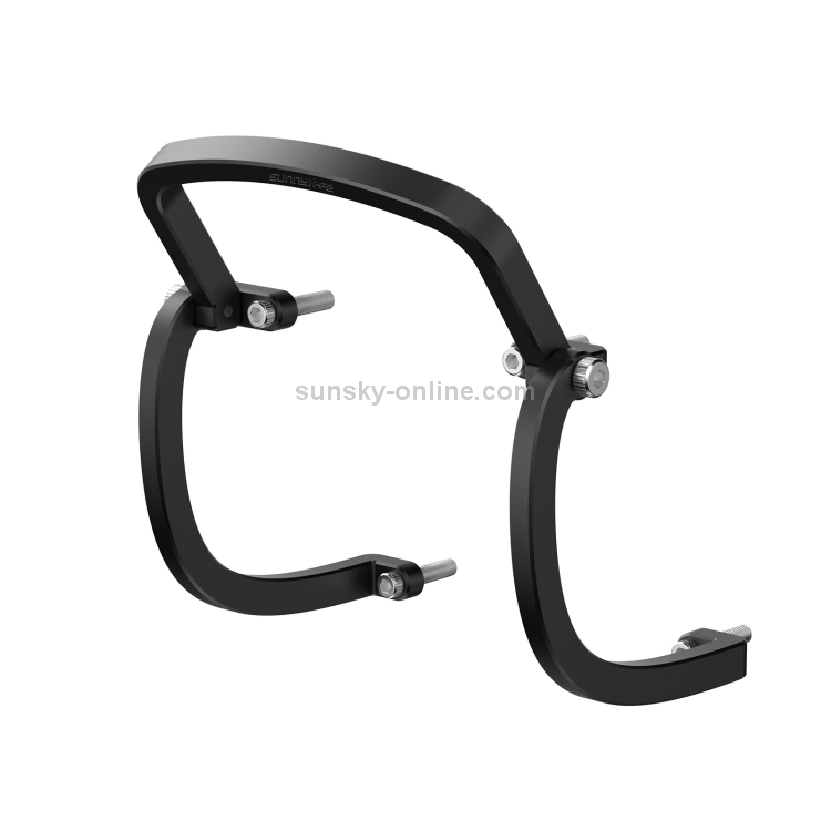 Sunnylife FV-Q9353 Gimbal Bumper Anti-Collision Aluminio protector de protector de aleación para el parachoques para DJI FPV (Negro) - 1