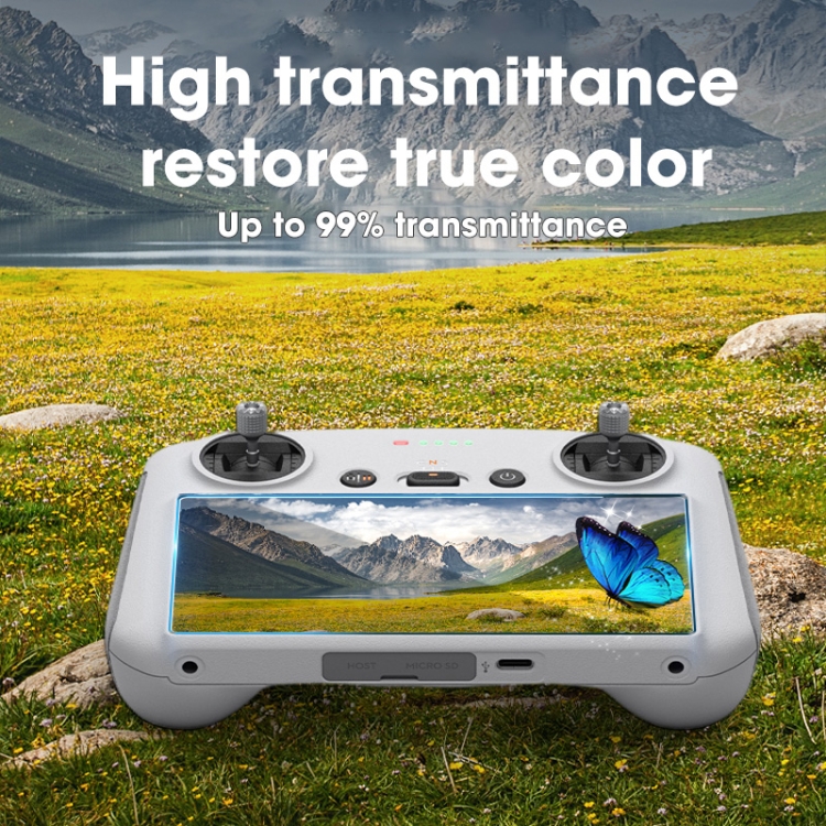 Para DJI Mavic 3 Classic Control remoto Película de pantalla de vidrio templado a prueba de explosiones - 4