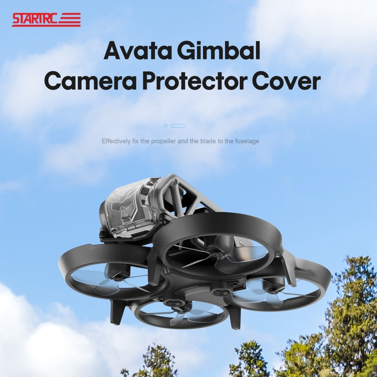 Para DJI Avata Lens Cover Gimbal Shield Cover (Transparente) - 2