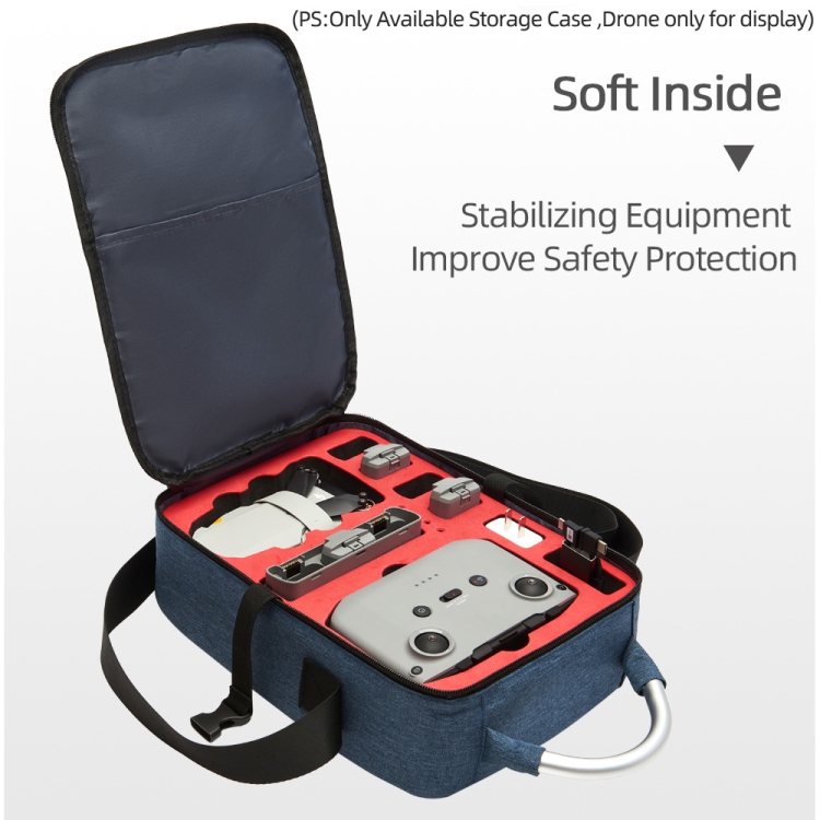 JOFLVA Borsa DJI Mini 3 Pro, Custodia Mini 3 Pro, RC Custodia Trasporto Per DJI