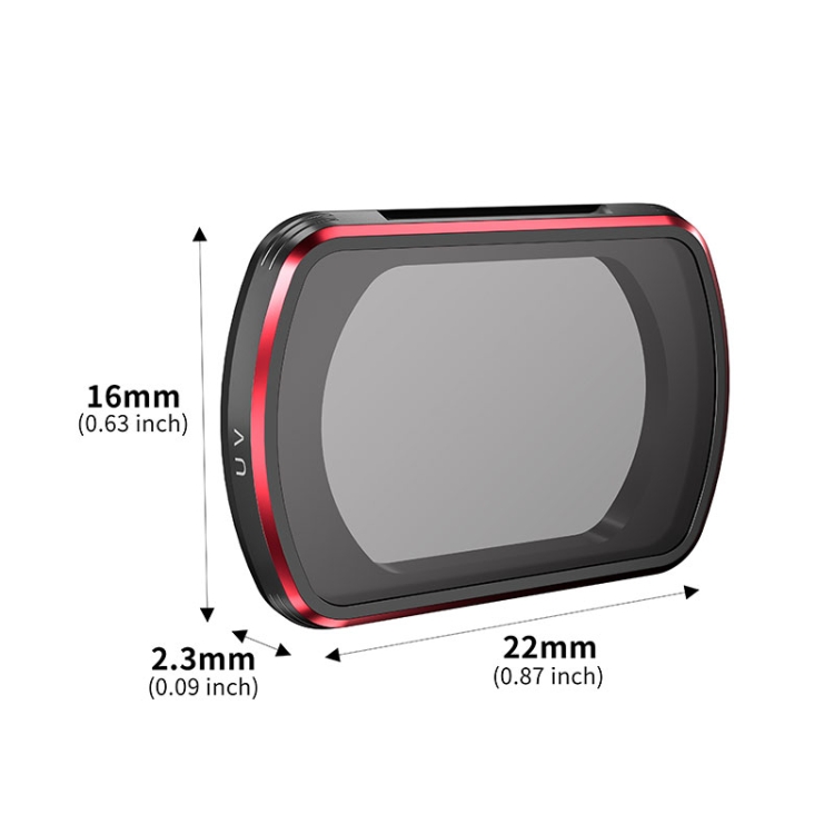 Para filtro de lente UV DJI OSMO Pocket 3 STARTRC - 3