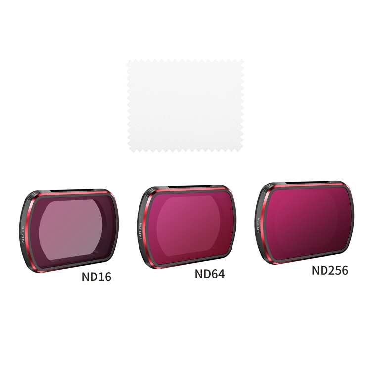 Para DJI OSMO Pocket 3 STARTRC 3 en 1 ND16 + ND64 + ND256 Juego de filtros para lentes - 4