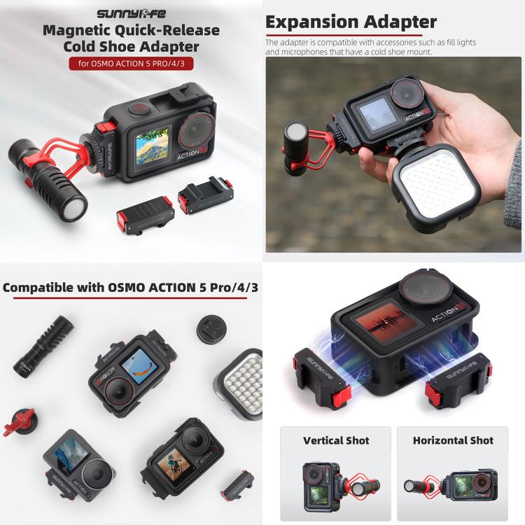 Dji Osmo Action Audio Adapter Supports Dji Mic