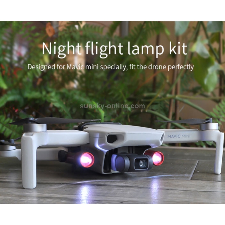 STARTRC 1107519 para DJI Mavic Mini Kit de reflector de lámpara de vuelo nocturno - 3