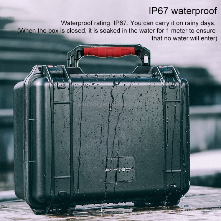 PGYTECH P-16A-037 Caja de seguridad portátil Bolsa de almacenamiento impermeable y a prueba de humedad para DJI Mavic Air 2 - 5
