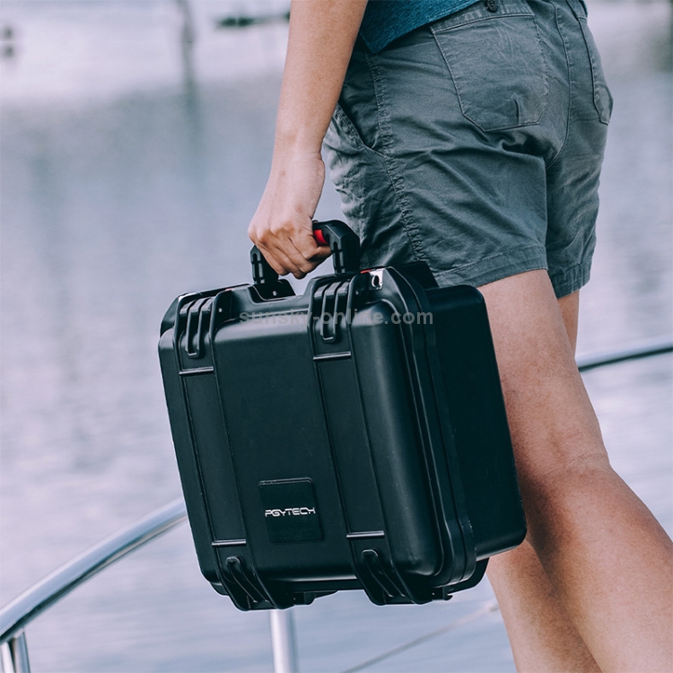 PGYTECH P-16A-037 Caja de seguridad portátil Bolsa de almacenamiento impermeable y a prueba de humedad para DJI Mavic Air 2 - 6