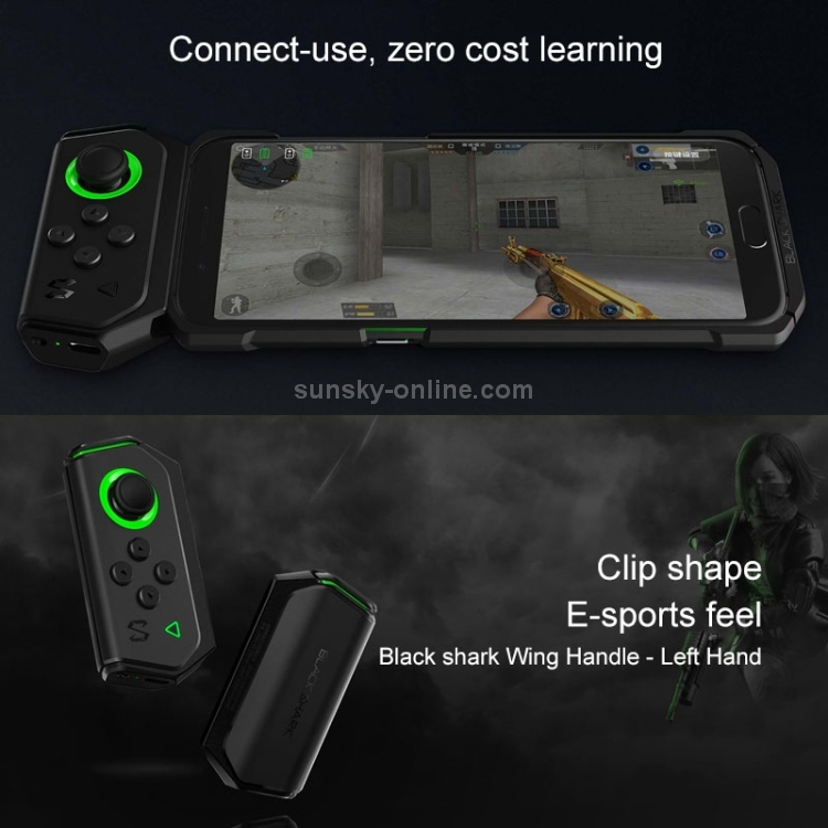 Original Xiaomi Black Shark For Xiaomi Mi 10 / Mi 10 Pro Bluetooth Gamepad Left Hand Clip Shape Game Controller(Black) Original Xiaomi Black Shark For Xiaomi Mi 10 / Mi 10 Pro Bluetooth Gamepad Left Hand Clip Shape Game Controller(Black)