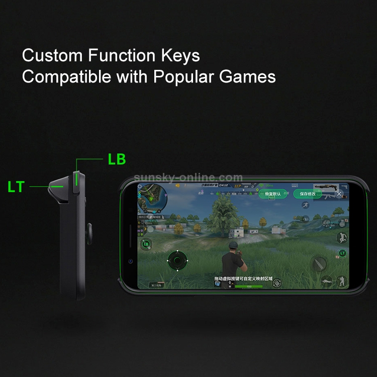 Xiaomi Black Shark Phone Game Controller, Support Bluetooth & OTA & Two Buttons + A Rocker & Android Games(Black) Xiaomi Black Shark Phone Game Controller, Support Bluetooth & OTA & Two Buttons + A Rocker & Android Games(Black)
