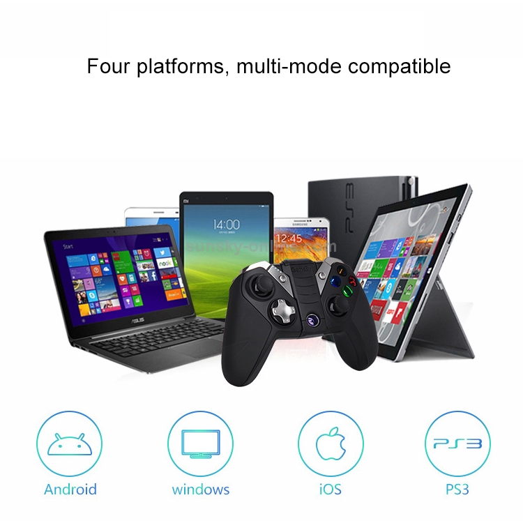 GameSir G4S Enhanced Edition 2.4GHz Wireless / Bluetooth Gamepad Game Controller GameSir G4S Enhanced Edition 2.4GHz Wireless / Bluetooth Gamepad Game Controller