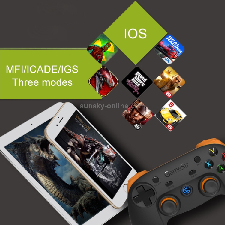 GameSir G3 2.4GHz Wireless / Bluetooth Gamepad Game Controller Kit GameSir G3 2.4GHz Wireless / Bluetooth Gamepad Game Controller Kit