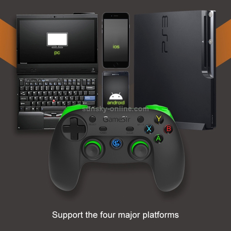 GameSir G3 2.4GHz Wireless / Bluetooth Gamepad Game Controller Kit GameSir G3 2.4GHz Wireless / Bluetooth Gamepad Game Controller Kit