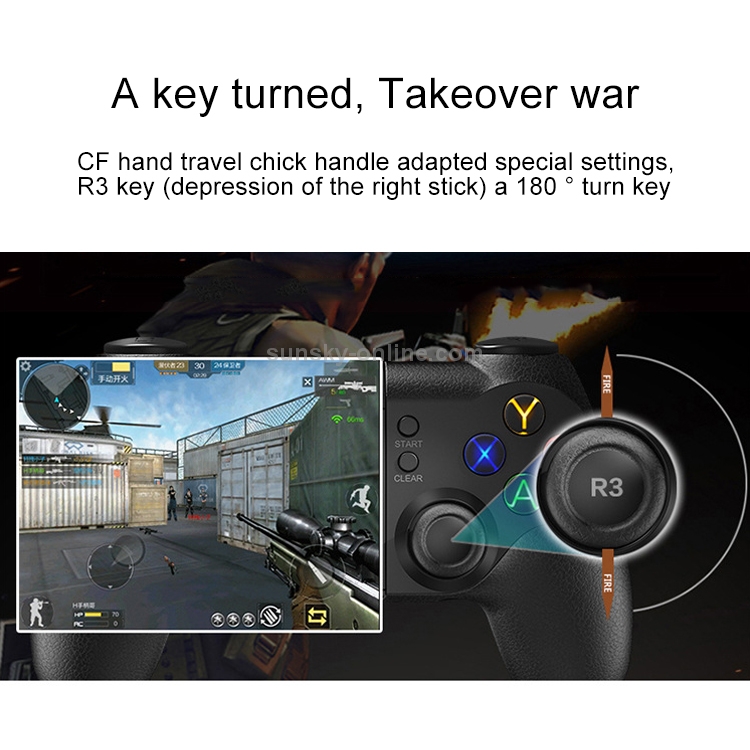 GameSir T1S Enhanced Edition 2.4GHz Wireless / Bluetooth Gamepad Game Controller GameSir T1S Enhanced Edition 2.4GHz Wireless / Bluetooth Gamepad Game Controller