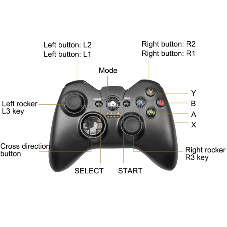 C9 Bluetooth Vibration Gaming Controller Grip Game Pad C9 Bluetooth Vibration Gaming Controller Grip Game Pad