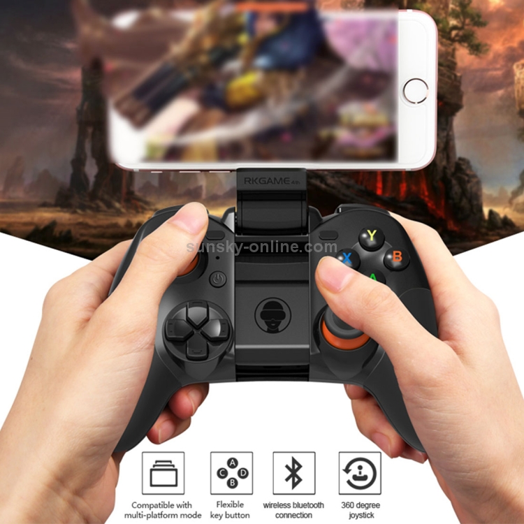 RKGAME 4th Wireless Bluetooth Gamepad Game Controller RKGAME 4th Wireless Bluetooth Gamepad Game Controller