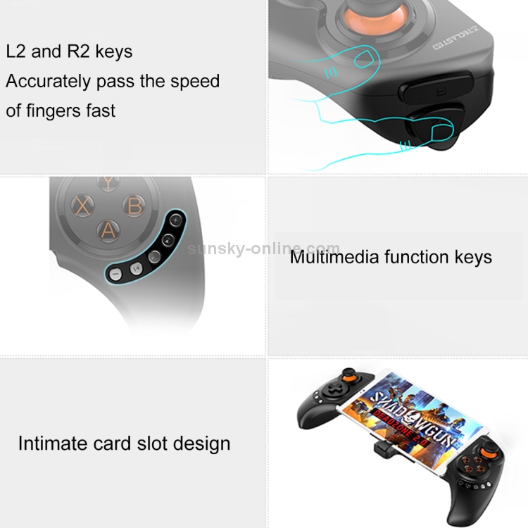 Teclast Tbox Portable Extendable Bluetooth Wireless Game Controller Teclast Tbox Portable Extendable Bluetooth Wireless Game Controller