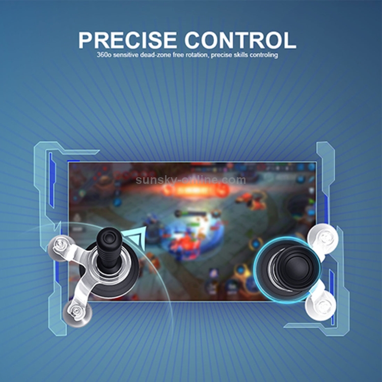 RK GAME 5th Touch Screen Gamepad Mobile Game Controller Android & iOS Phone(Black) RK GAME 5th Touch Screen Gamepad Mobile Game Controller Android & iOS Phone(Black)