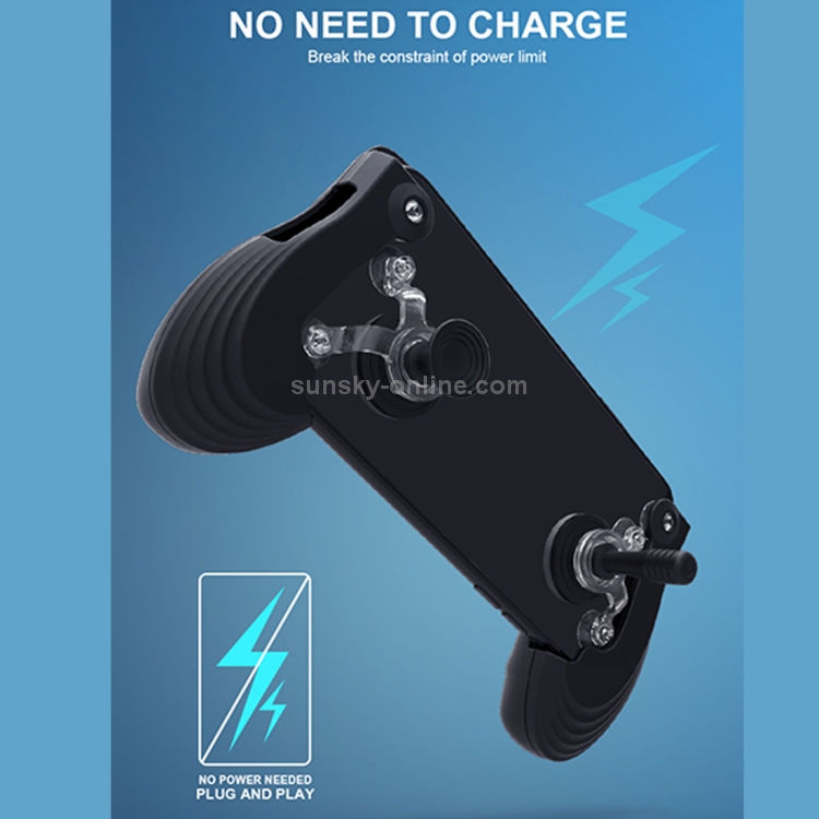 RK GAME 5th Touch Screen Gamepad Mobile Game Controller Android & iOS Phone(Black) RK GAME 5th Touch Screen Gamepad Mobile Game Controller Android & iOS Phone(Black)