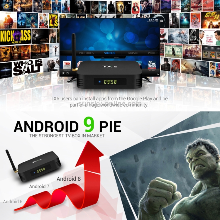 Sistema Android TV box