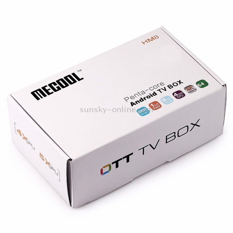 MeCool HM8 Penta Core OTT Android online TV Box