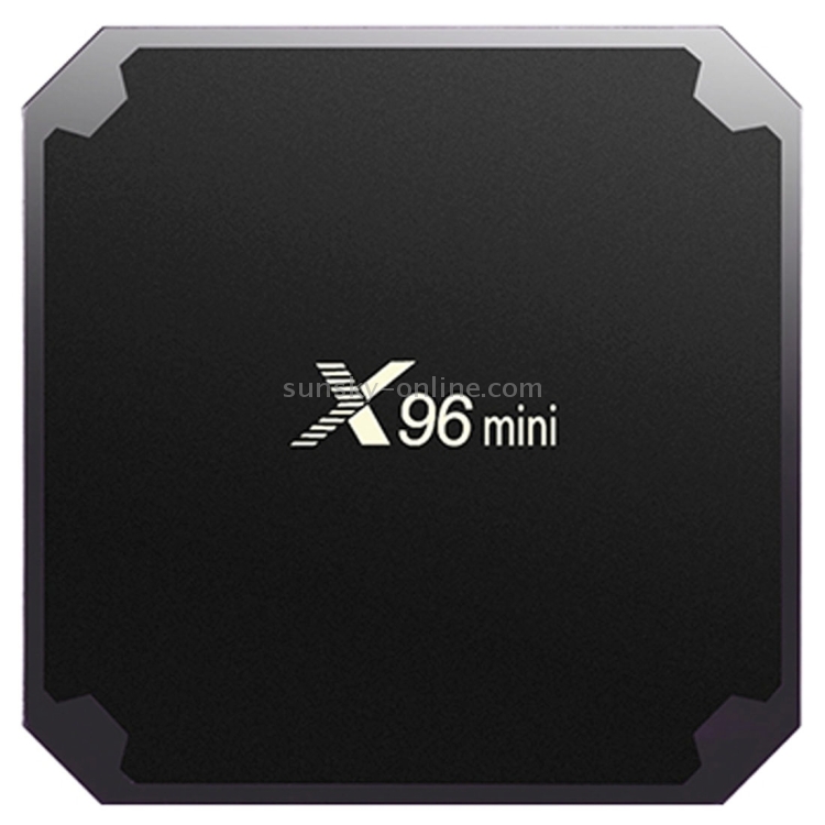 X96 Mini 4K * 2K UHD Salida TV SMART TV Player con control remoto sin montaje en pared, Android 7.1.2 AMLOGIC S905W Brazo de cuádruple Cortex A53 2GHz, RAM: 1GB, ROM: 8GB, Soporta WiFi, HDMI, TF (Negro) - 4
