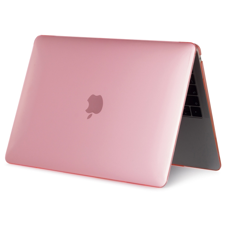 ENKAY Hat-Prince 3 in 1 Laptop Crystal Case + EU Version Ultra-thin TPU Keyboard Protector + Dust Plug Set for MacBook Air 13.3 inch A1932 (2018)(Pink) ENKAY Hat-Prince 3 in 1 Laptop Crystal Case + EU Version Ultra-thin TPU Keyboard Protector + Dust Plug Set for MacBook Air 13.3 inch A1932 (2018)(Pink)