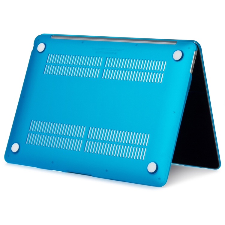 ENKAY Hat-Prince 3 in 1 Laptop Matte Protective Case + EU Version Ultra-thin TPU Keyboard Protector + Dust Plug Set for MacBook Air 13.3 inch A1932 (2018)(Baby Blue) ENKAY Hat-Prince 3 in 1 Laptop Matte Protective Case + EU Version Ultra-thin TPU Keyboard Protector + Dust Plug Set for MacBook Air 13.3 inch A1932 (2018)(Baby Blue)