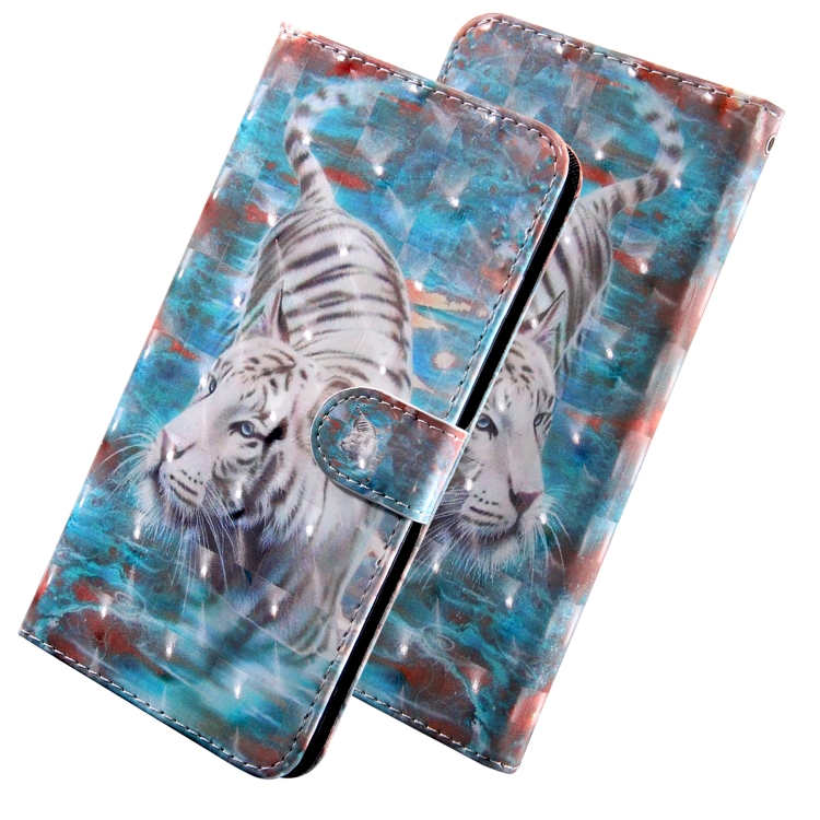 3D Painting Pattern Coloured Drawing Horizontal Flip TPU + PU Leather Case with Holder & Card Slots & Wallet For Galaxy J8 2018(Tiger) 3D Painting Pattern Coloured Drawing Horizontal Flip TPU + PU Leather Case with Holder & Card Slots & Wallet For Galaxy J8 2018(Tiger)