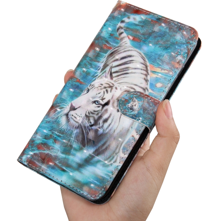 3D Painting Pattern Coloured Drawing Horizontal Flip TPU + PU Leather Case with Holder & Card Slots & Wallet For Galaxy J8 2018(Tiger) 3D Painting Pattern Coloured Drawing Horizontal Flip TPU + PU Leather Case with Holder & Card Slots & Wallet For Galaxy J8 2018(Tiger)