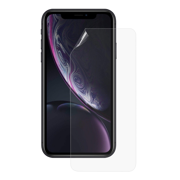 25 PCS Soft Hydrogel Film Full Cover Front Protector with Alcohol Cotton + Scratch Card for iPhone XR 25 PCS Soft Hydrogel Film Full Cover Front Protector with Alcohol Cotton + Scratch Card for iPhone XR
