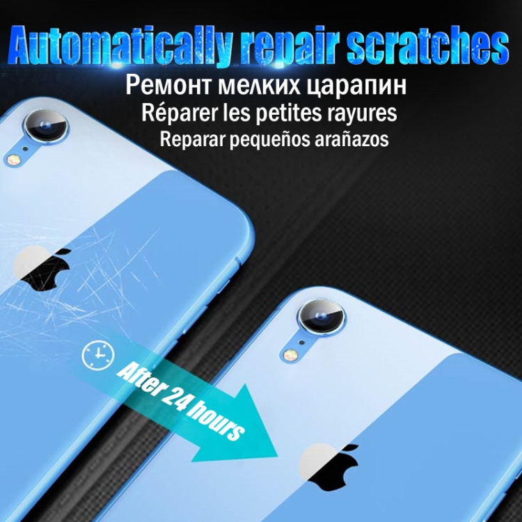 Soft Hydrogel Film Full Cover Back Protector for iPhone SE 2020 / 8 / 7 Soft Hydrogel Film Full Cover Back Protector for iPhone SE 2020 / 8 / 7