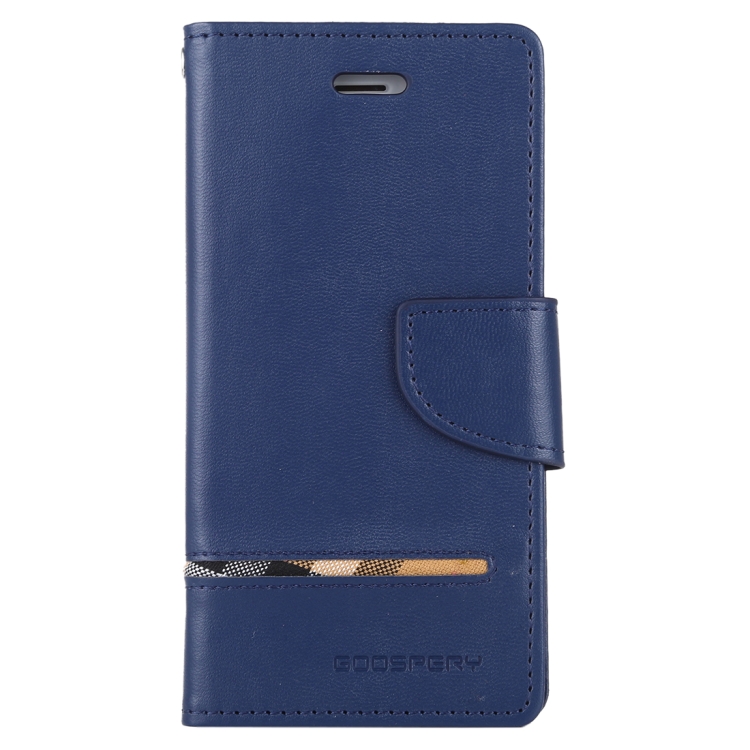 For iPhone SE 2022 / SE 2020 / 8 / 7 GOOSPERY PERSONA DIARY Horizontal Flip Leather Case with Holder & Card Slots & Wallet(Navy) For iPhone SE 2022 / SE 2020 / 8 / 7 GOOSPERY PERSONA DIARY Horizontal Flip Leather Case with Holder & Card Slots & Wallet(Navy)