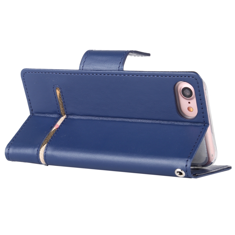 For iPhone SE 2022 / SE 2020 / 8 / 7 GOOSPERY PERSONA DIARY Horizontal Flip Leather Case with Holder & Card Slots & Wallet(Navy) For iPhone SE 2022 / SE 2020 / 8 / 7 GOOSPERY PERSONA DIARY Horizontal Flip Leather Case with Holder & Card Slots & Wallet(Navy)