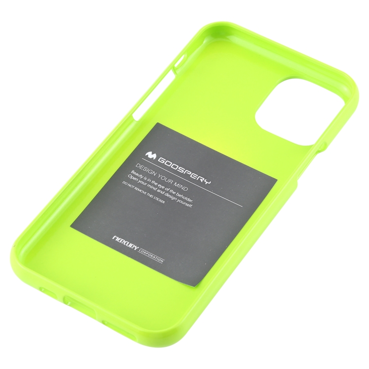 GOOSPERY JELLY TPU Shockproof and Scratch Case for iPhone 11 Pro(Green) GOOSPERY JELLY TPU Shockproof and Scratch Case for iPhone 11 Pro(Green)
