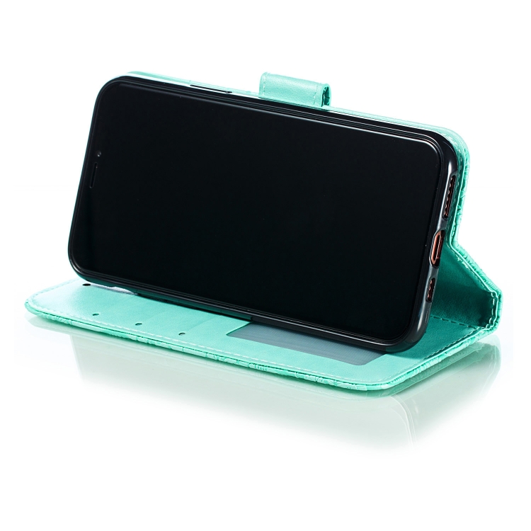Lace Flower Horizontal Flip Leather Case with Holder & Card Slots & Wallet for iPhone 11 Pro(Green) Lace Flower Horizontal Flip Leather Case with Holder & Card Slots & Wallet for iPhone 11 Pro(Green)