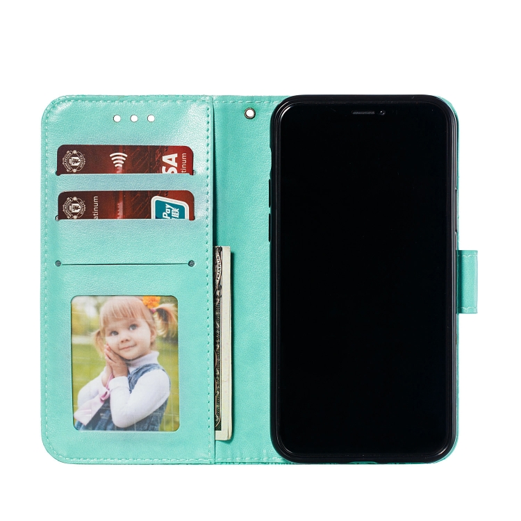 Lace Flower Horizontal Flip Leather Case with Holder & Card Slots & Wallet for iPhone 11 Pro(Green) Lace Flower Horizontal Flip Leather Case with Holder & Card Slots & Wallet for iPhone 11 Pro(Green)