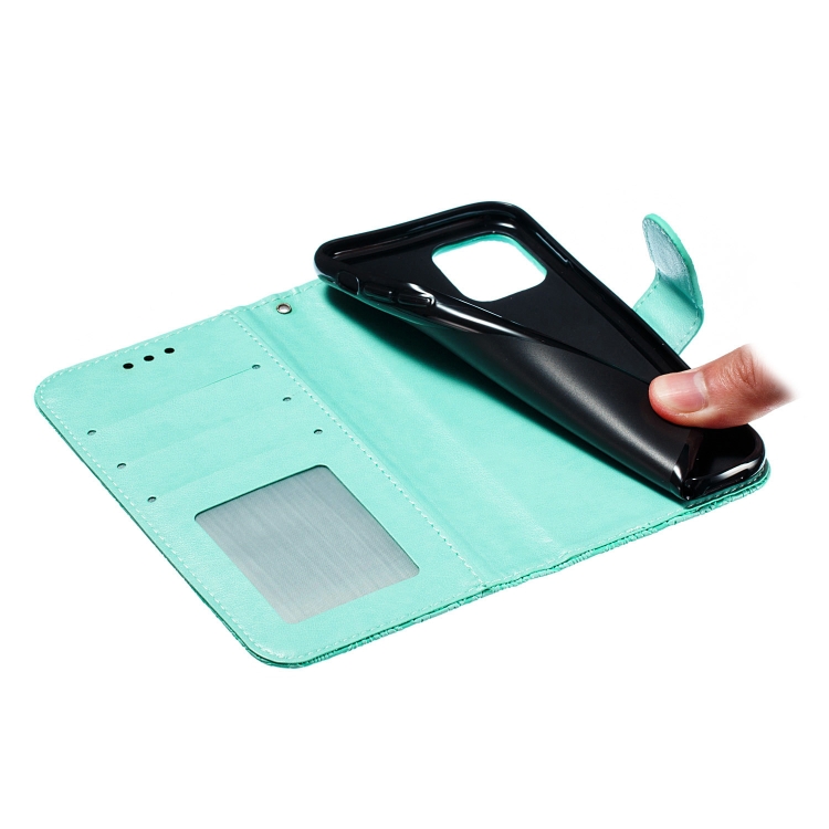 Lace Flower Horizontal Flip Leather Case with Holder & Card Slots & Wallet for iPhone 11 Pro(Green) Lace Flower Horizontal Flip Leather Case with Holder & Card Slots & Wallet for iPhone 11 Pro(Green)