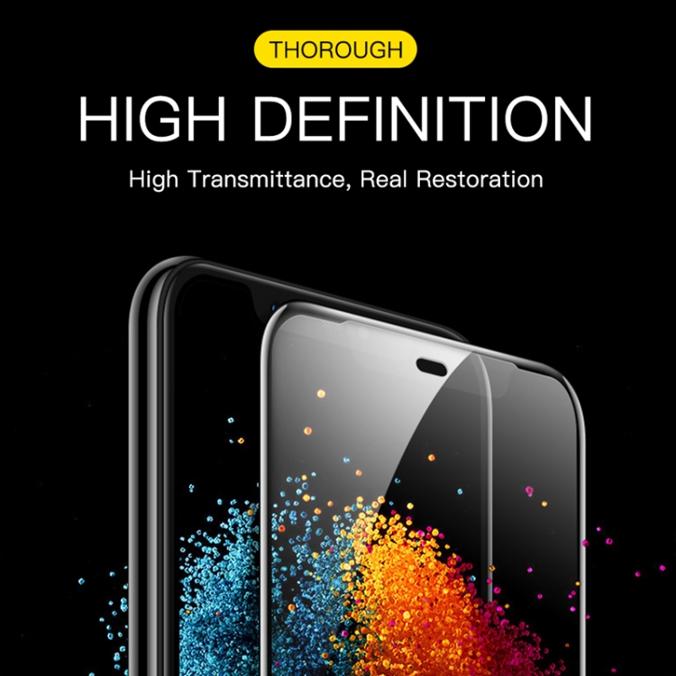 25 PCS AG Matte Frosted Full Cover Tempered Glass For Vivo Y81