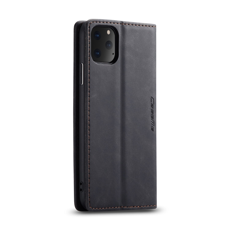 CaseMe-013 Multifunctional Horizontal Flip Leather Case with Card Slot & Holder & Wallet for iPhone 11 Pro(Black) CaseMe-013 Multifunctional Horizontal Flip Leather Case with Card Slot & Holder & Wallet for iPhone 11 Pro(Black)