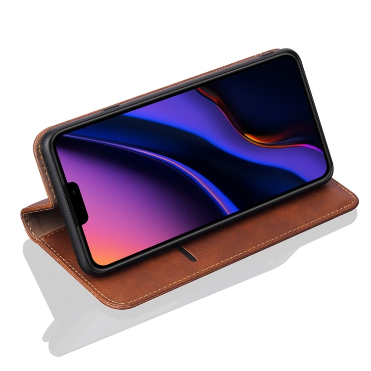 For iPhone 11 Pro Max Casual Style Retro Crazy Horse Texture Horizontal Flip Leather Case with Card Slots & Holder & Wallet (Dark Brown) For iPhone 11 Pro Max Casual Style Retro Crazy Horse Texture Horizontal Flip Leather Case with Card Slots & Holder & Wallet (Dark Brown)