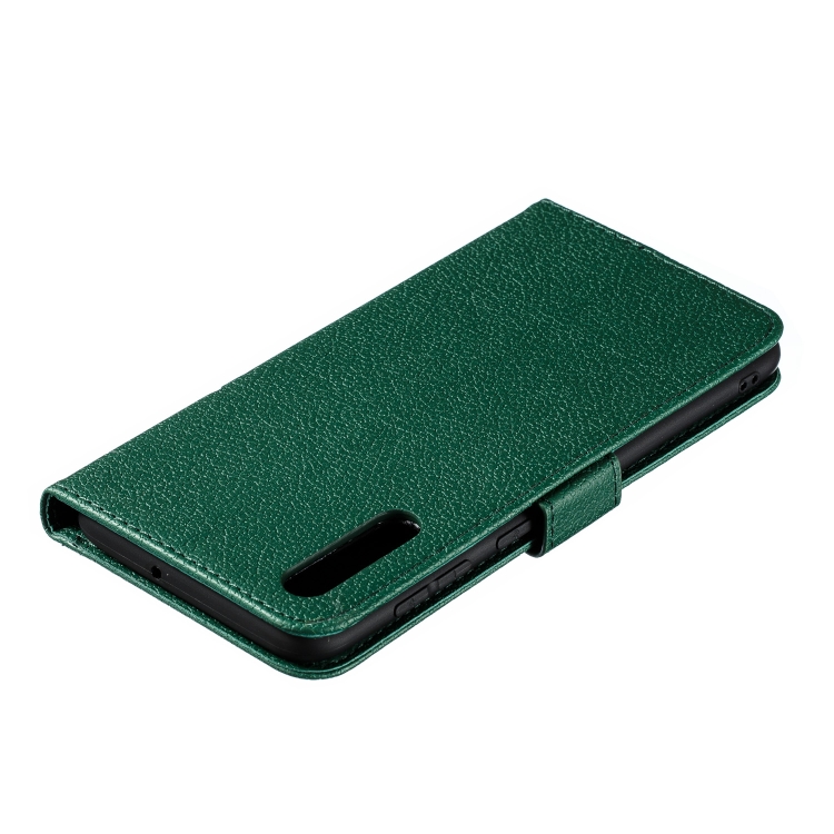 Feather Pattern Litchi Texture Horizontal Flip Leather Case with Wallet & Holder & Card Slots For Galaxy A50(Green) Feather Pattern Litchi Texture Horizontal Flip Leather Case with Wallet & Holder & Card Slots For Galaxy A50(Green)
