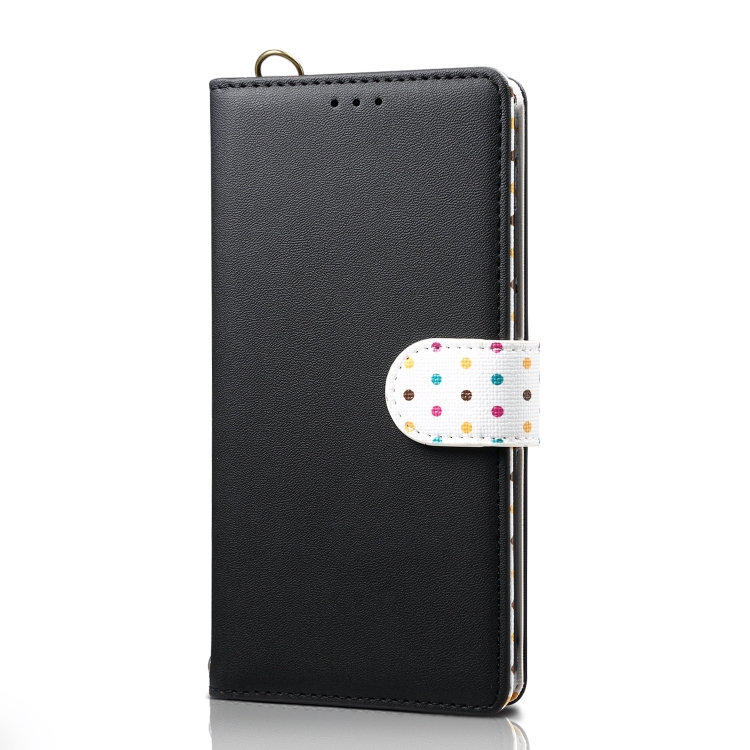 For iPhone 11 Pro Wave Point Horizontal Flip Leather Case with Card Slots & Holder & Wallet & Lanyard (Black) For iPhone 11 Pro Wave Point Horizontal Flip Leather Case with Card Slots & Holder & Wallet & Lanyard (Black)
