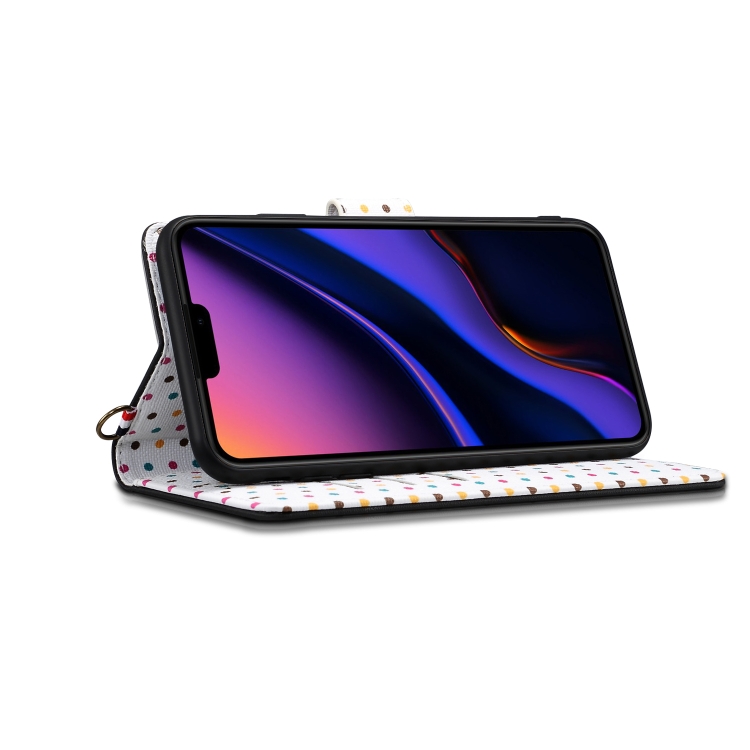 For iPhone 11 Pro Wave Point Horizontal Flip Leather Case with Card Slots & Holder & Wallet & Lanyard (Black) For iPhone 11 Pro Wave Point Horizontal Flip Leather Case with Card Slots & Holder & Wallet & Lanyard (Black)