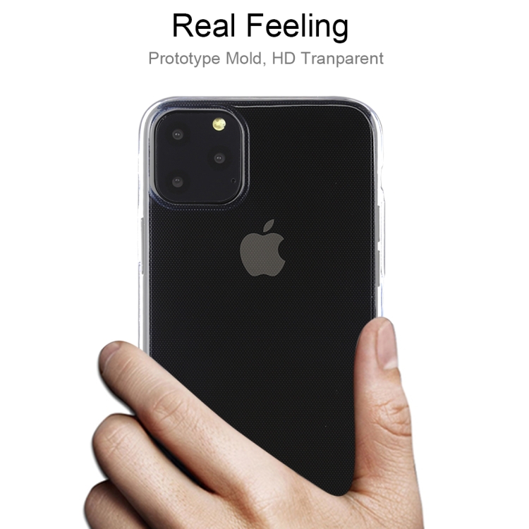 0.5mm Ultra-Thin Transparent TPU Protective Case for iPhone 11 Pro Max