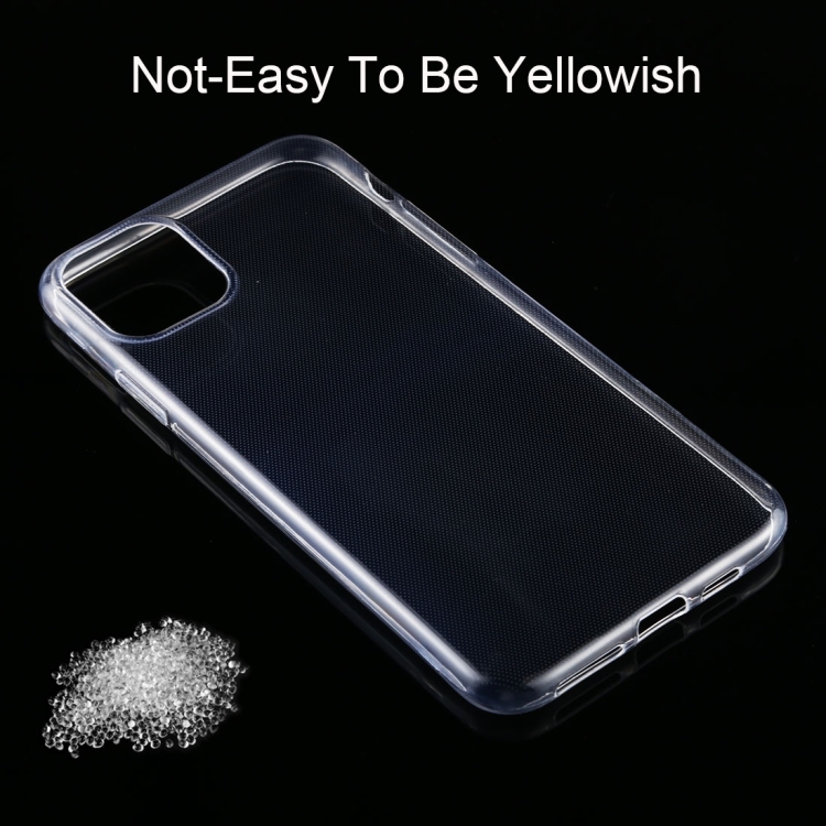 0.5mm Ultra-Thin Transparent TPU Protective Case for iPhone 11 Pro Max