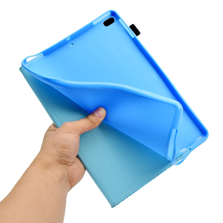 For iPad 5 / 6 Colored Drawing Stitching Horizontal Flip Leather Case, with Holder & Card Slots & Sleep / Wake-up function(Golden Butterfly) For iPad 5 / 6 Colored Drawing Stitching Horizontal Flip Leather Case, with Holder & Card Slots & Sleep / Wake-up function(Golden Butterfly)