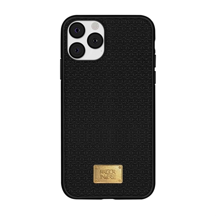For iPhone 11 RAIGOR INVERSE PARKER Geometric Texture Pattern Protective Case(Black) For iPhone 11 RAIGOR INVERSE PARKER Geometric Texture Pattern Protective Case(Black)