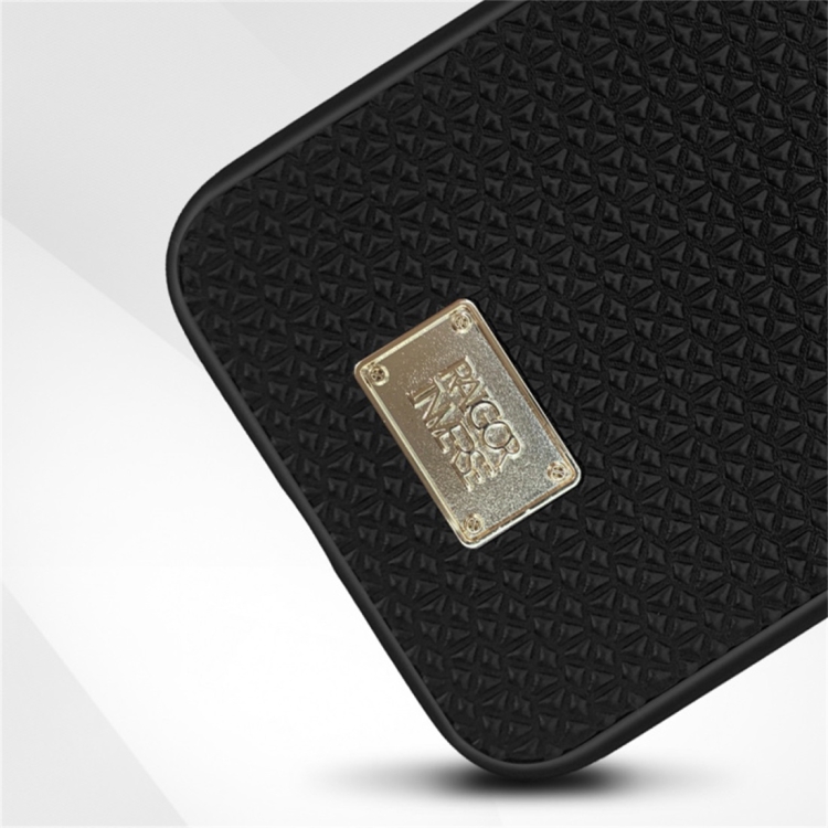 For iPhone 11 RAIGOR INVERSE PARKER Geometric Texture Pattern Protective Case(Black) For iPhone 11 RAIGOR INVERSE PARKER Geometric Texture Pattern Protective Case(Black)