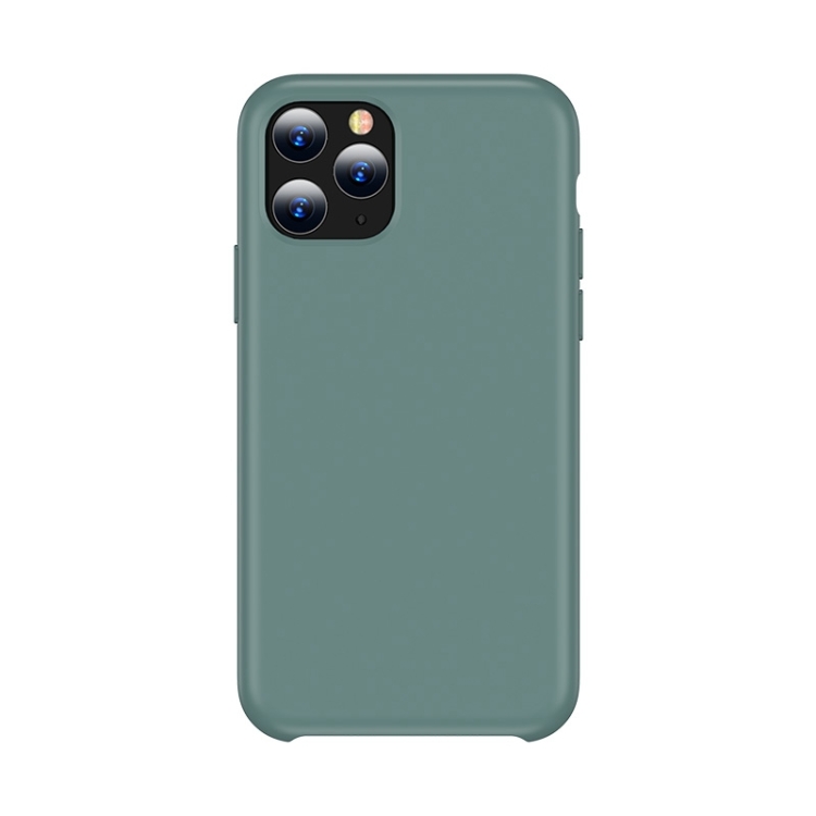 For iPhone 11 Pro Max TOTUDESIGN Liquid Silicone Dropproof Coverage Case(Green) For iPhone 11 Pro Max TOTUDESIGN Liquid Silicone Dropproof Coverage Case(Green)