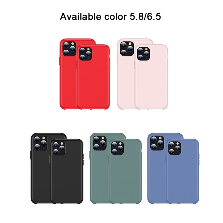 For iPhone 11 Pro Max TOTUDESIGN Liquid Silicone Dropproof Coverage Case(Green) For iPhone 11 Pro Max TOTUDESIGN Liquid Silicone Dropproof Coverage Case(Green)